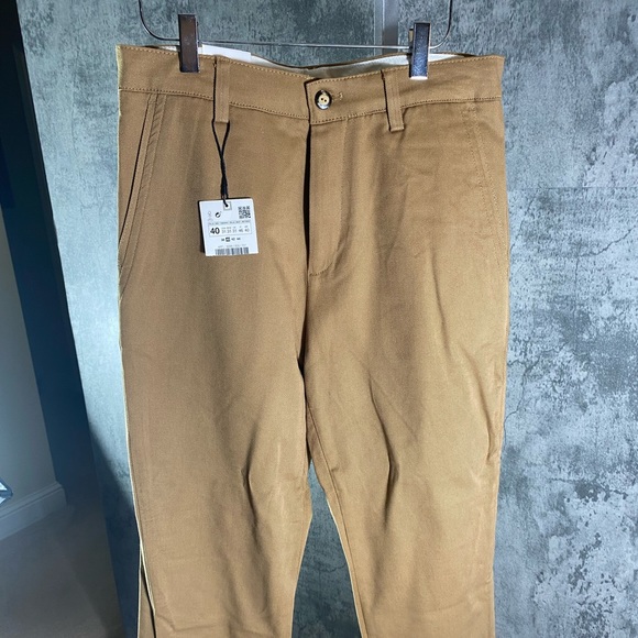 NWT Zara Cropped Chinos - Picture 1 of 4